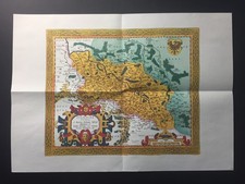 SCHLESIEN 1595 - LANDKARTE