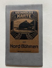 Meinholds Karte Nord-Böhmen