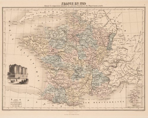 Sengteller karte - sengteller, (*1812),