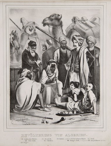 Algerien afrika kamele turban - afrika,