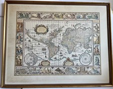 Antike Weltkarte um 1500