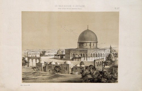 Jerusalem omar moschee - jerusalem,
