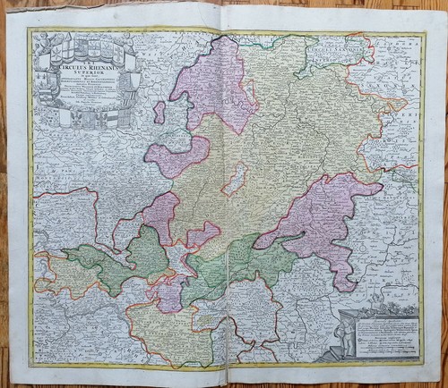 Homann original kupferstich - homann,