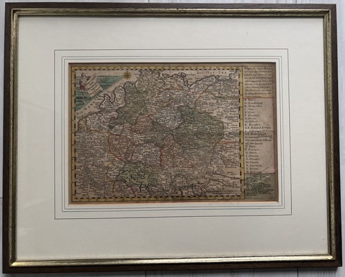 Aus dem jahr 1749 landkarte - dem,
