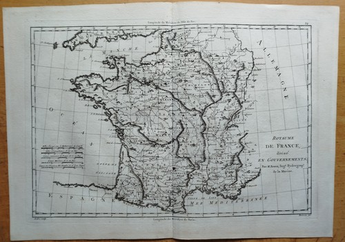 Frankreich karten original - 9,