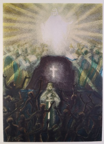 Chromolithographie von 1924