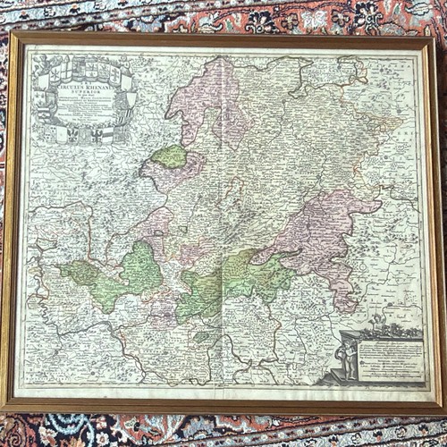 Original homann landkarte - homann,