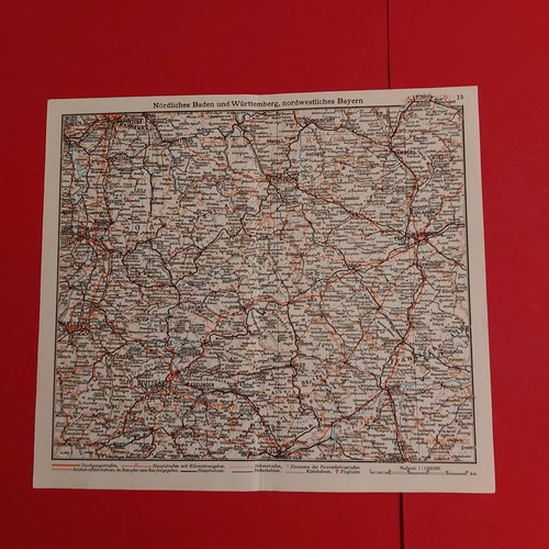 Orig landkarte - 3, orig.(1936)