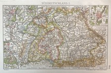 antike historische Landkarte