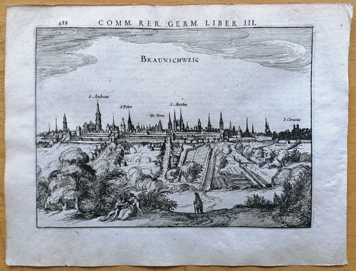 Bertius original kupferstich - bertius,