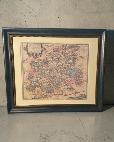Antike landkarte wuerttemberg - antike,