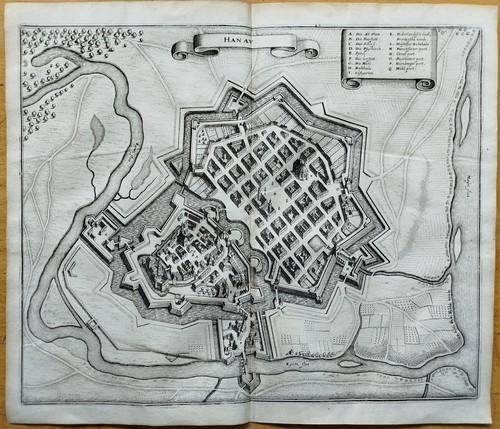 Plan von hanau merian hessen - plan, #