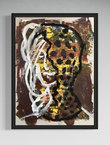 Original acryl ölbild - acryl, &