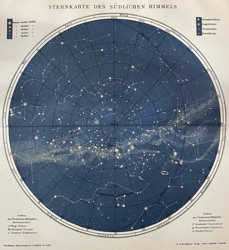 Karte astronomie sternkarte - karte, astronomie: