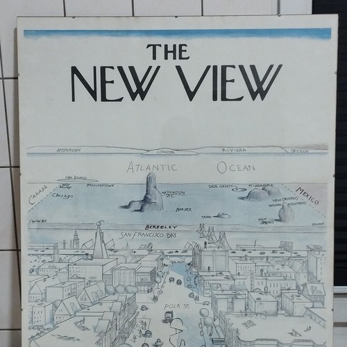 The new view print - view, auf