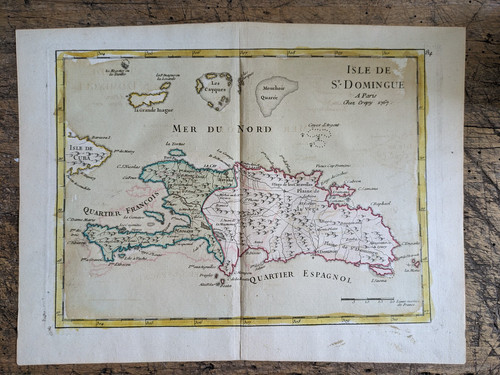 Alte karte von hispaniola - alte,