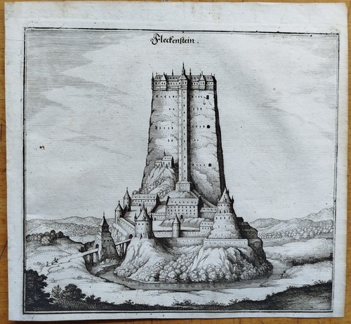Burg fleckenstein merian - fleckenstein, #